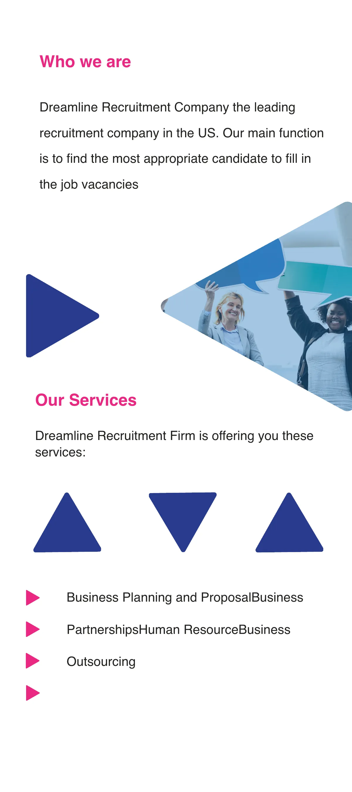 Free Recruitment Firm DL Card Template to Edit Online