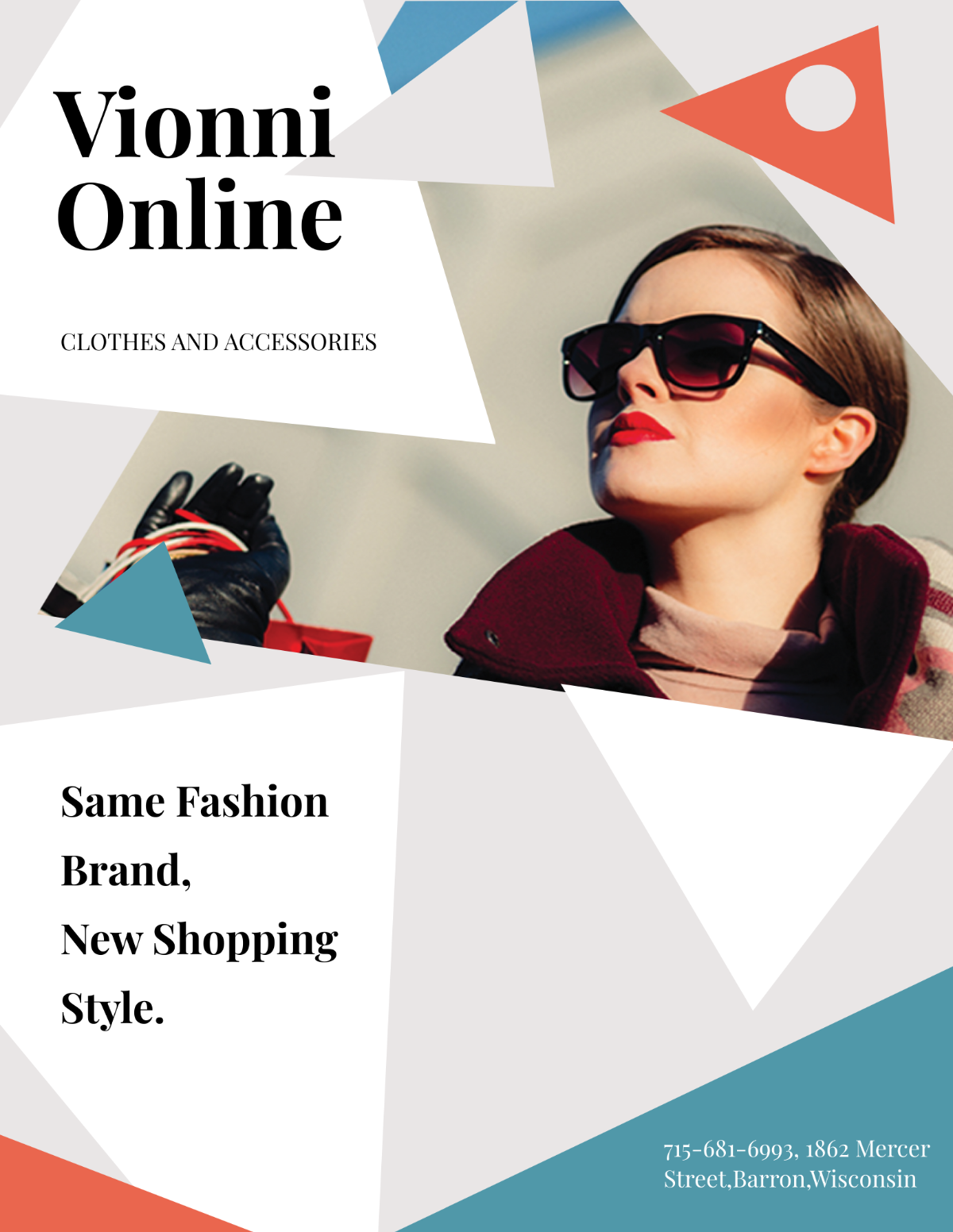 Online Store Flyer Template - Edit Online & Download