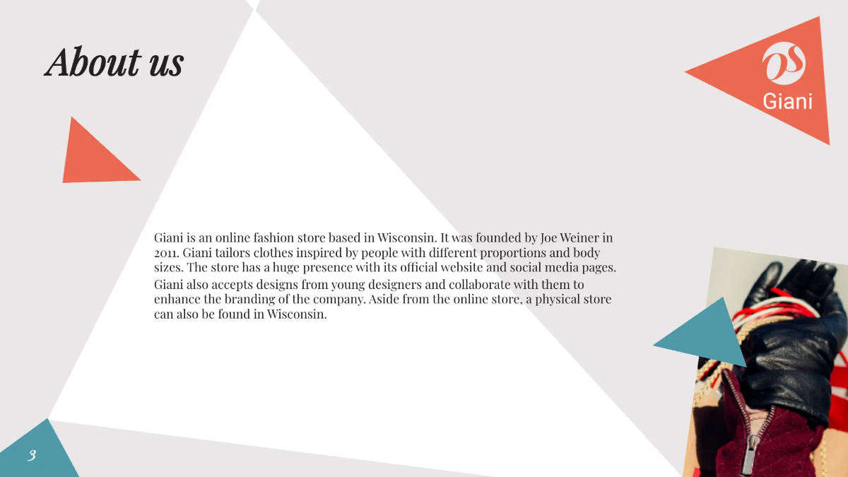 Free Online Store Presentation Template to Edit Online