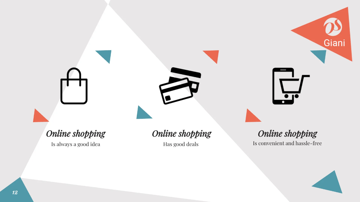 Free Online Store Presentation Template to Edit Online