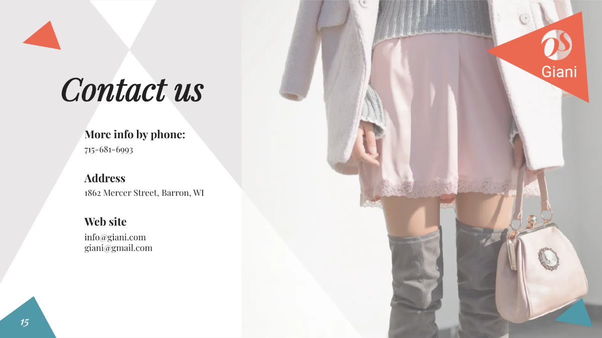 Free Online Store Presentation Template to Edit Online