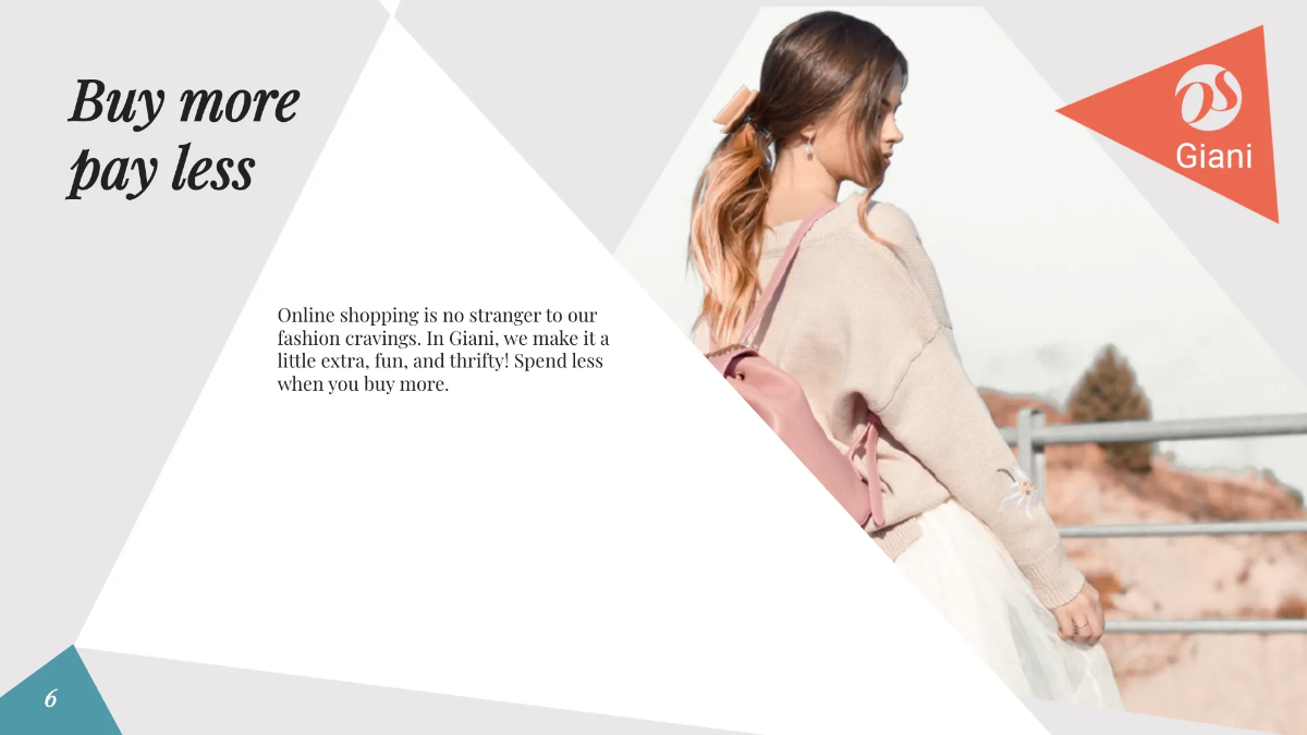 Free Online Store Presentation Template to Edit Online