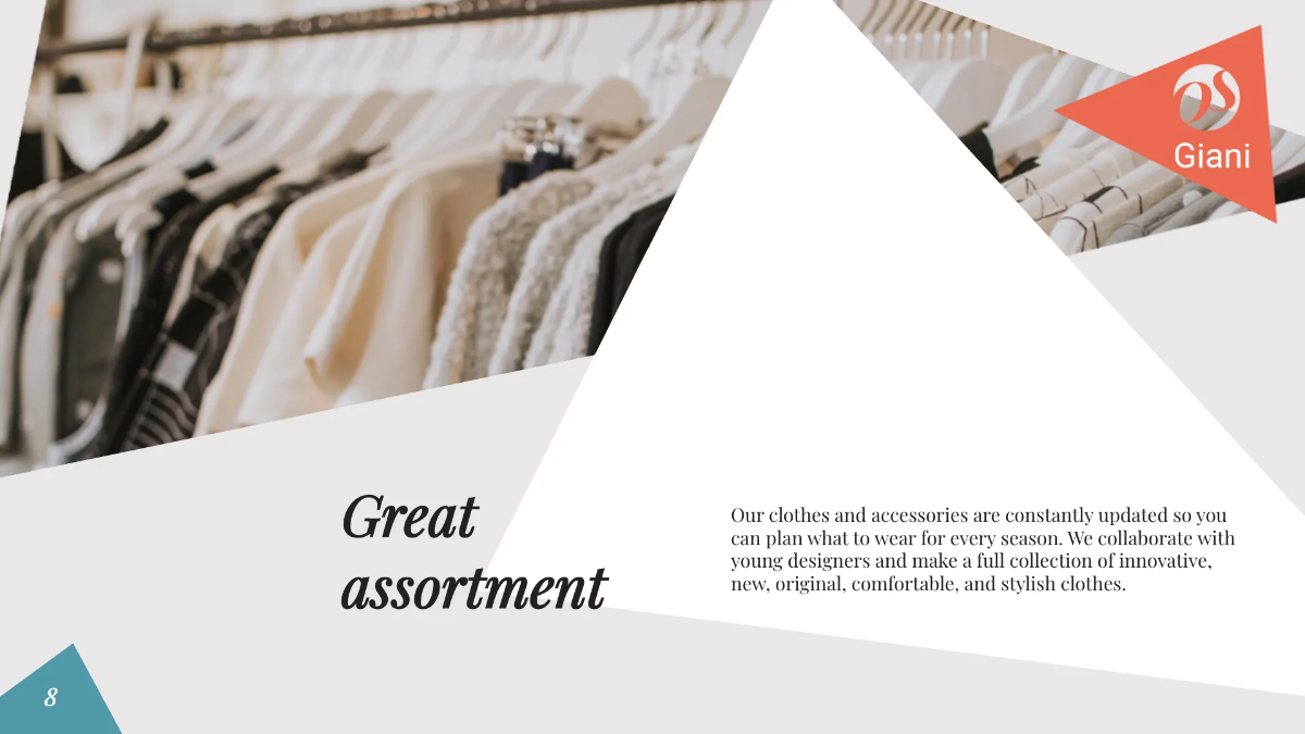 Free Online Store Presentation Template to Edit Online