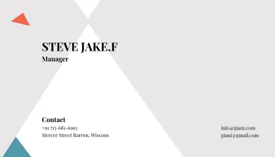 Free Online Store Business Card Template to Edit Online