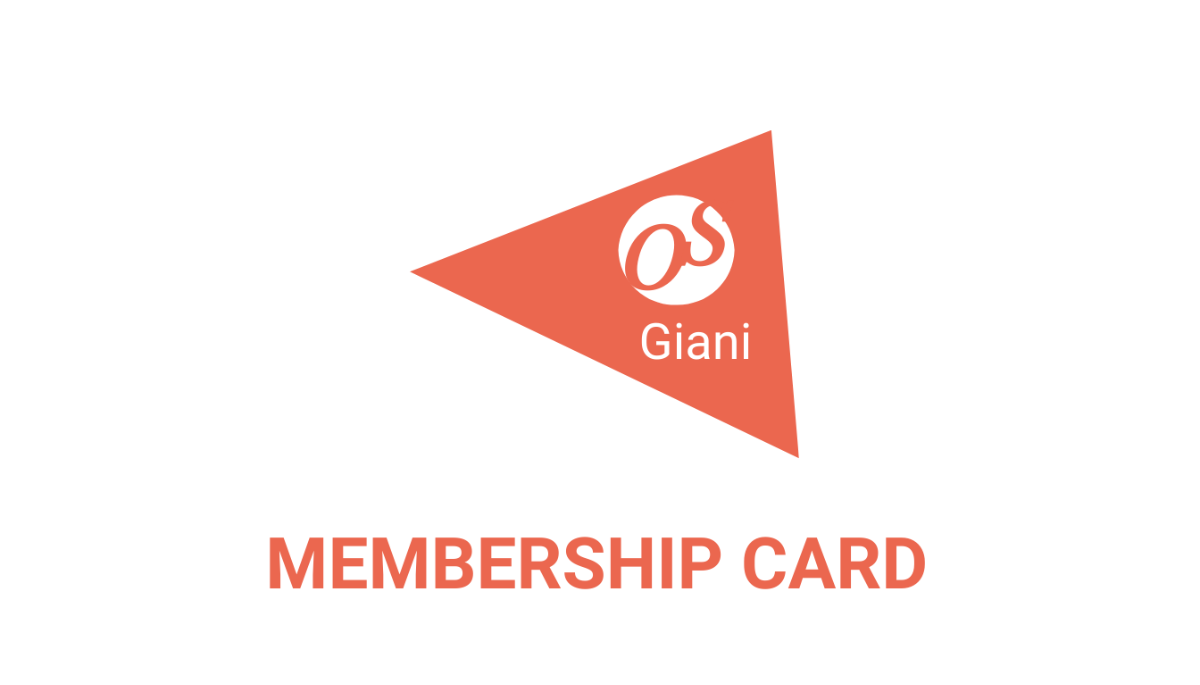 Online Store Membership Card Template