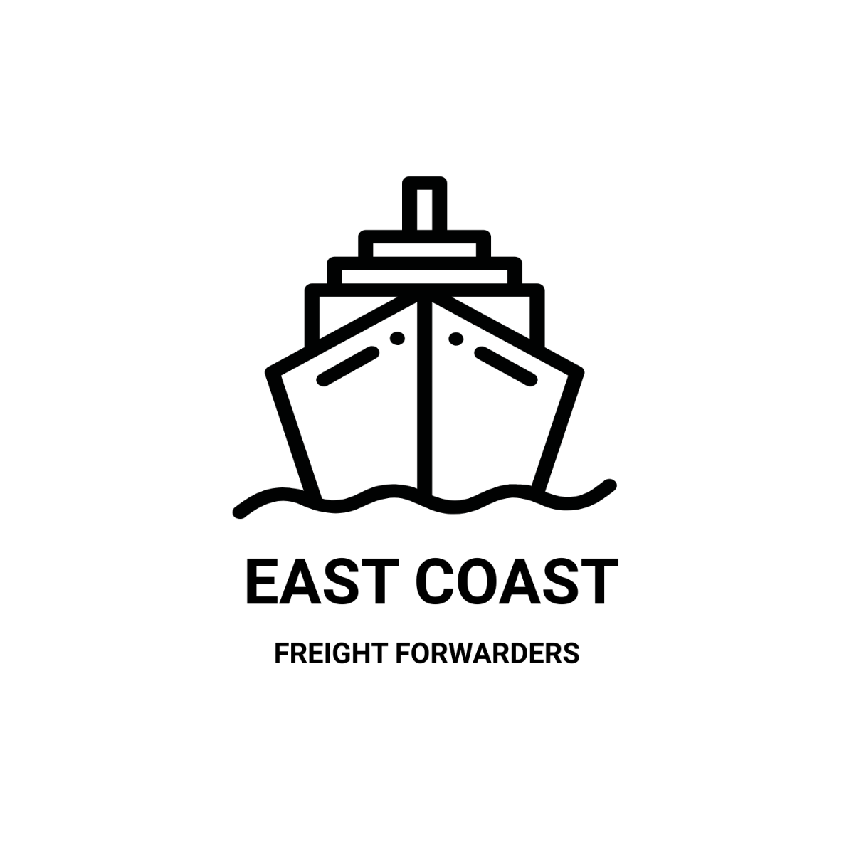 Shipping Logo Template