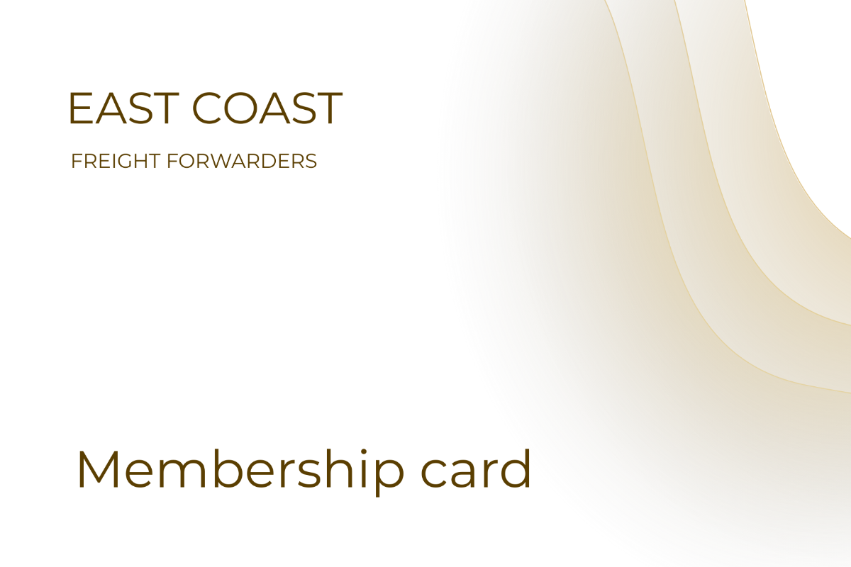 Shipping Membership Card