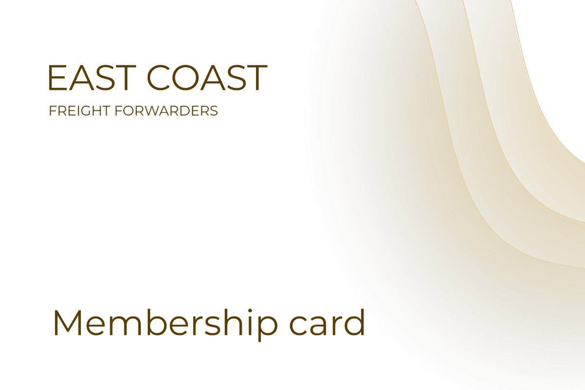 Shipping Membership Card Template