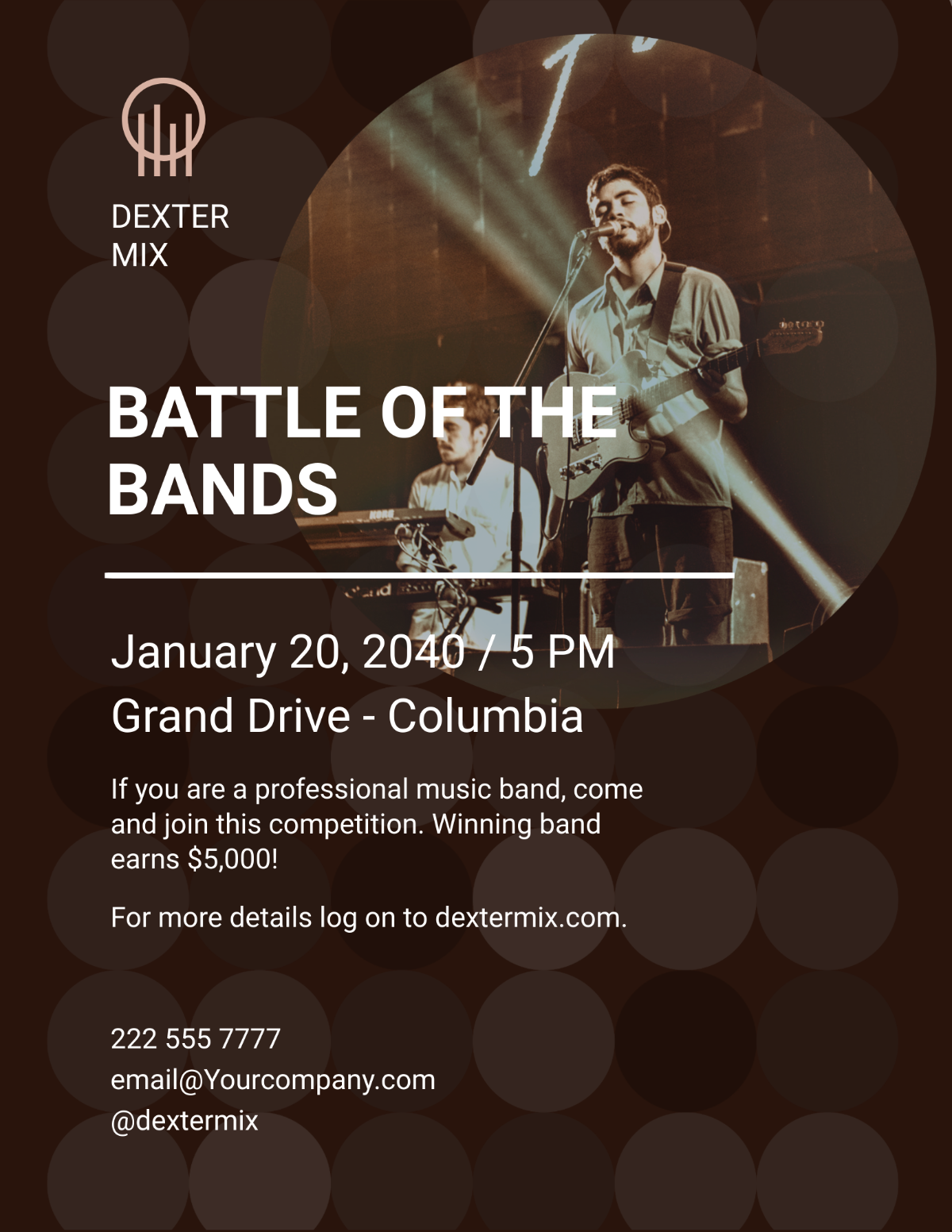 Music Band Flyer Template