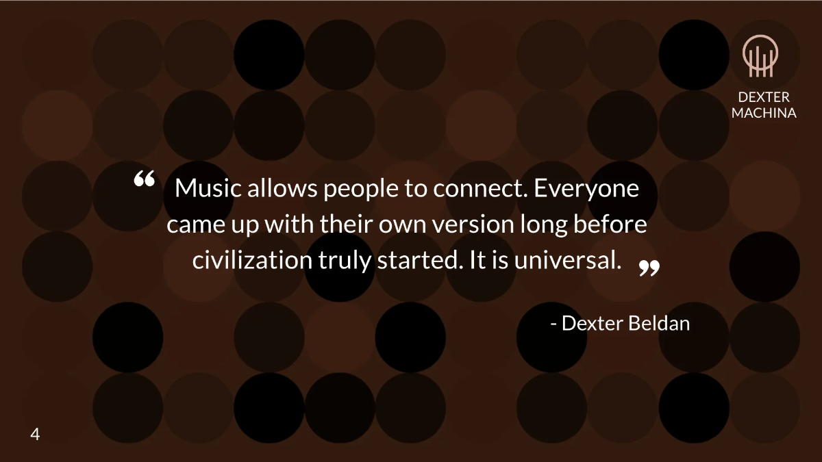 Free Music Band Presentation Template to Edit Online