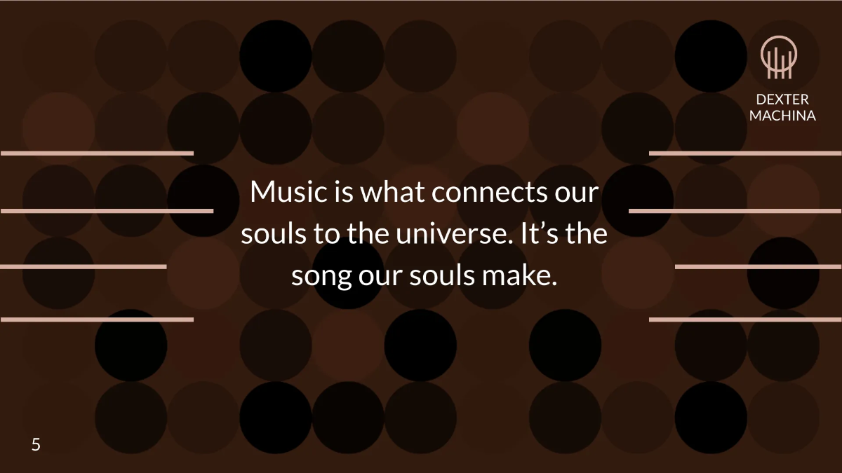 Free Music Band Presentation Template to Edit Online