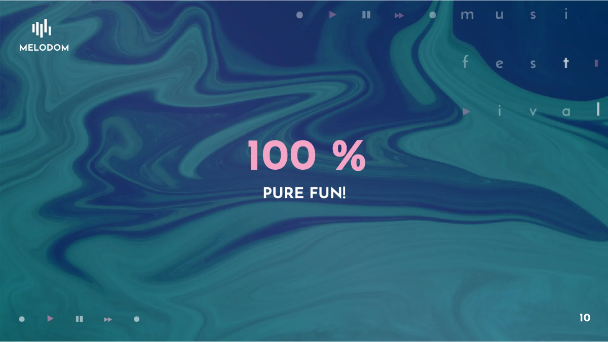 Free Music Festival Presentation Template to Edit Online