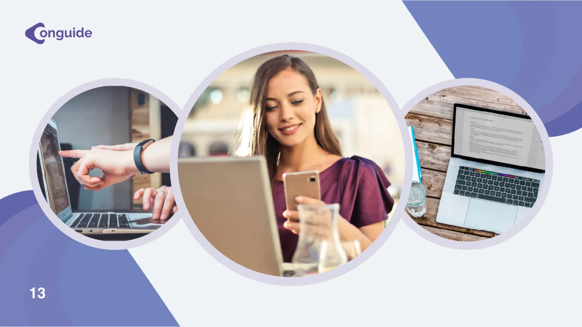 Free Online Courses Presentation Template to Edit Online