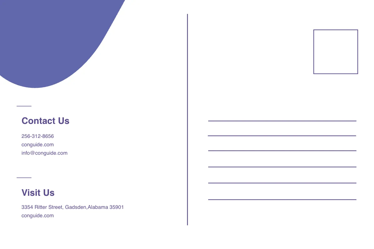Free Online Courses Postcard Template to Edit Online