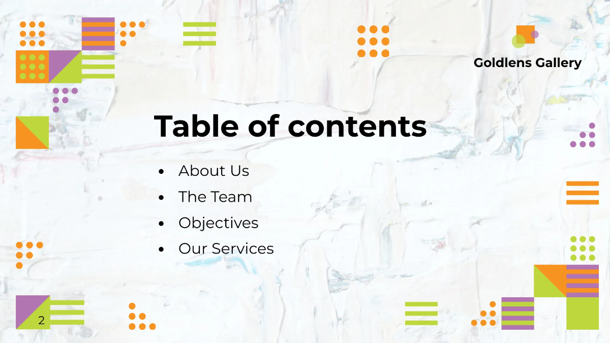 Free Photo Art Gallery Presentation Template to Edit Online