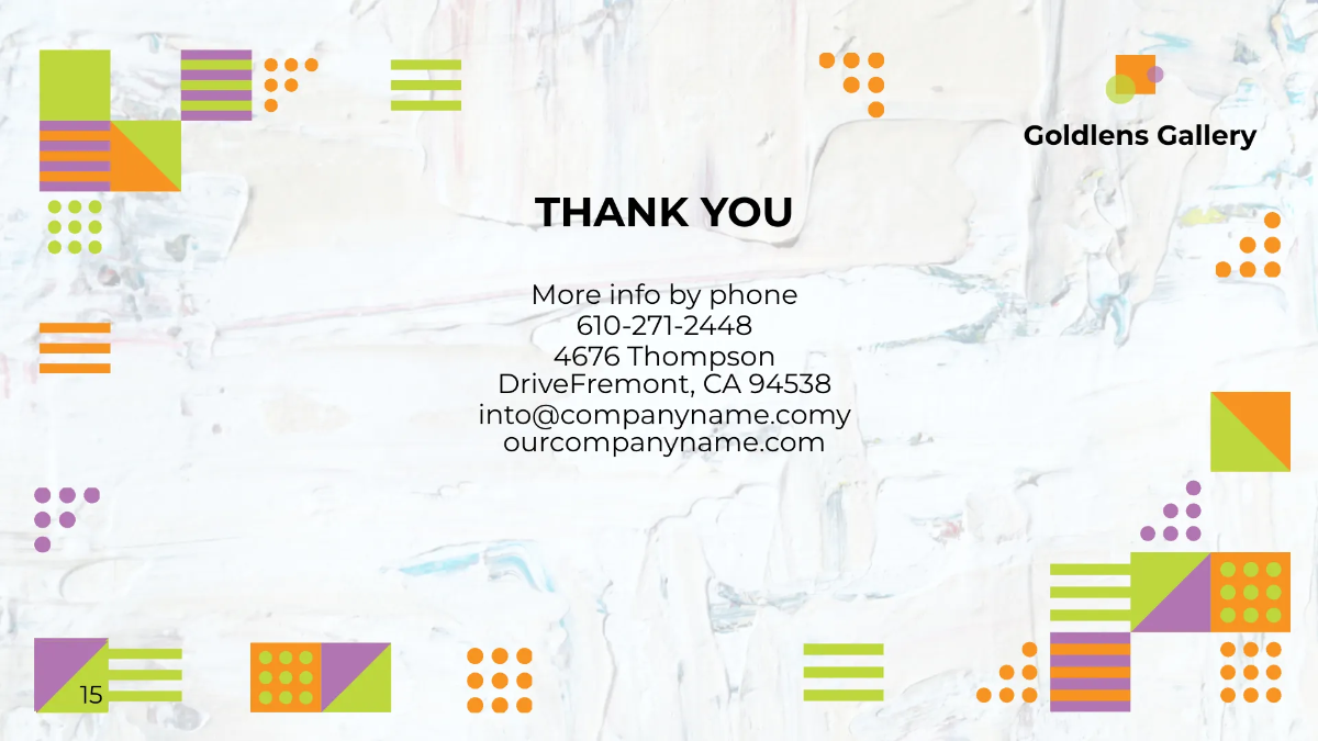 Free Photo Art Gallery Presentation Template to Edit Online