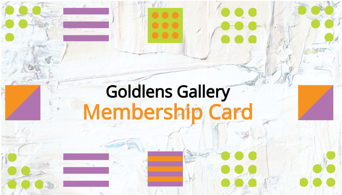 Photo Art Gallery Membership Card Template