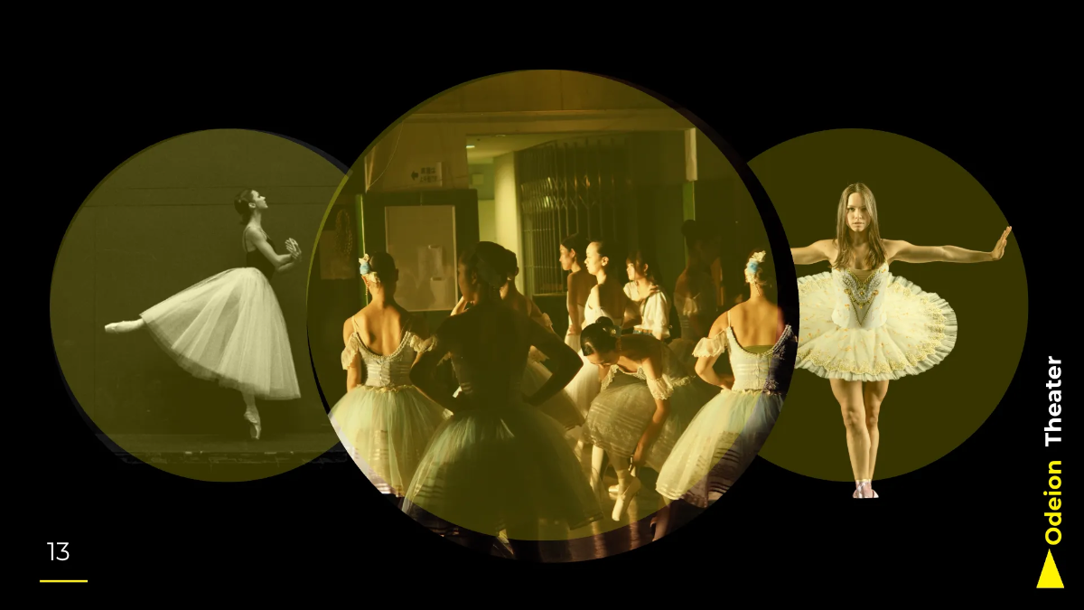 Free Theater Company Presentation Template to Edit Online