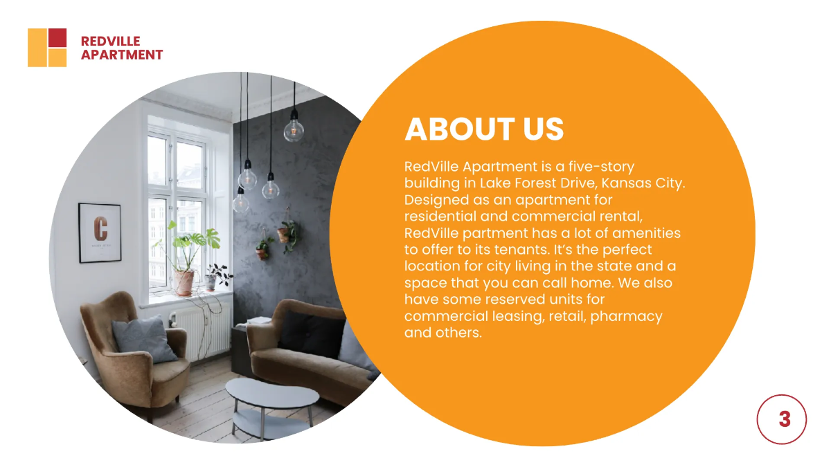 Free Apartment Rental Presentation Template to Edit Online