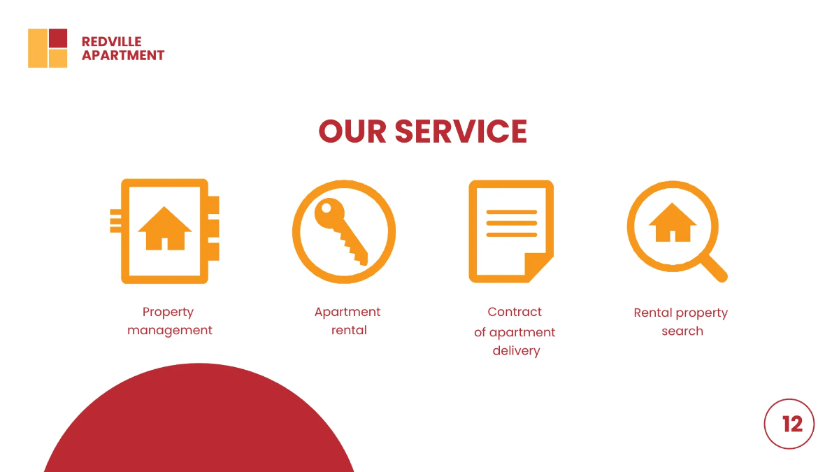 Free Apartment Rental Presentation Template to Edit Online