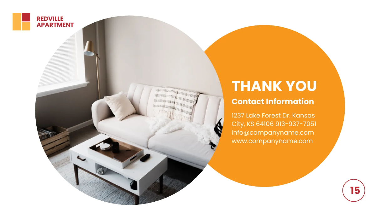 Free Apartment Rental Presentation Template to Edit Online