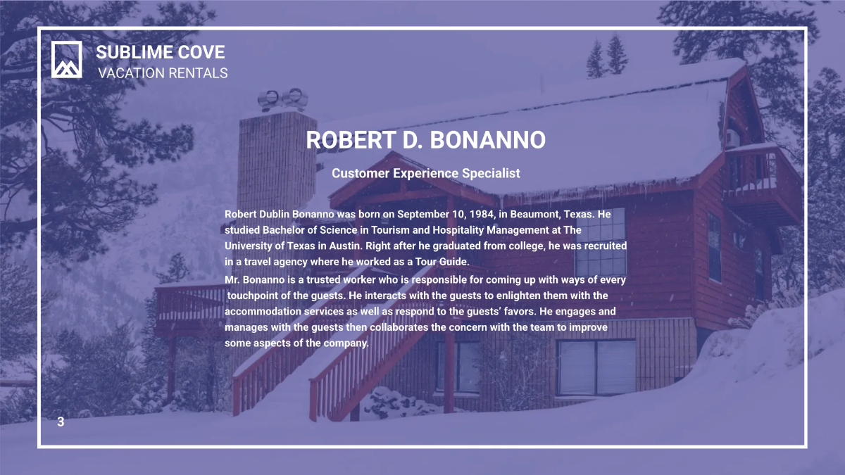 Free Vacation Rental Presentation Template to Edit Online