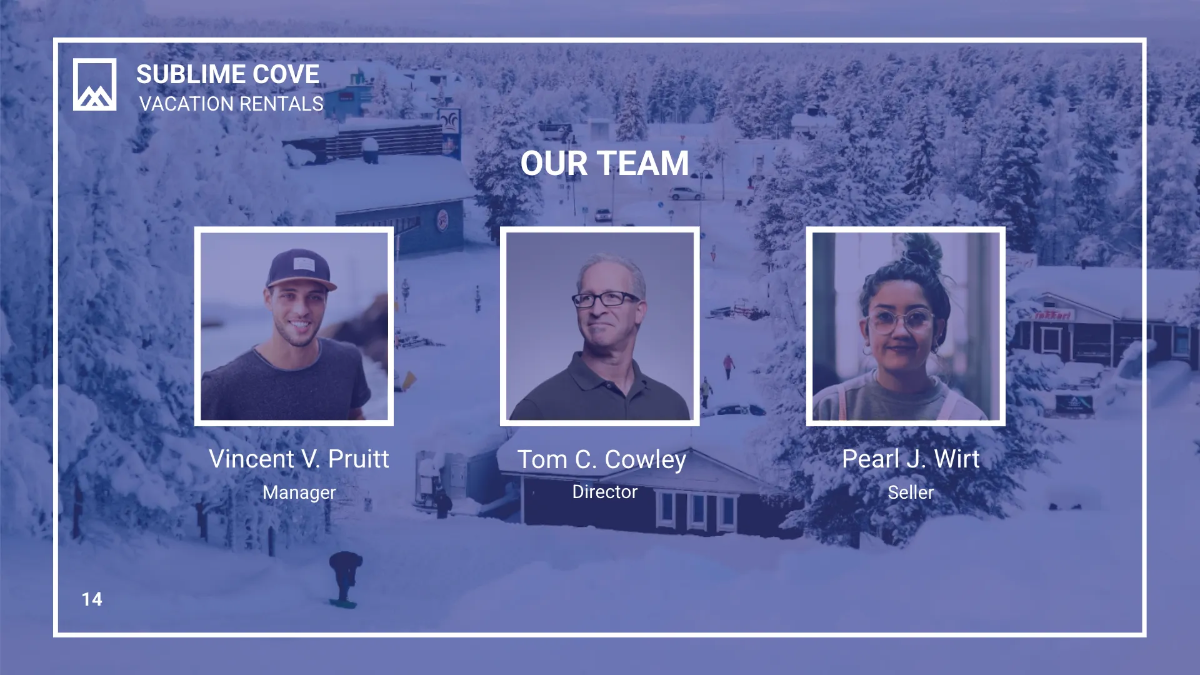 Free Vacation Rental Presentation Template to Edit Online