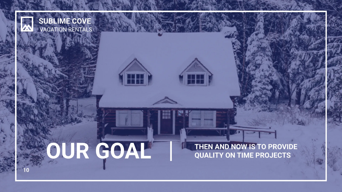 Free Vacation Rental Presentation Template to Edit Online