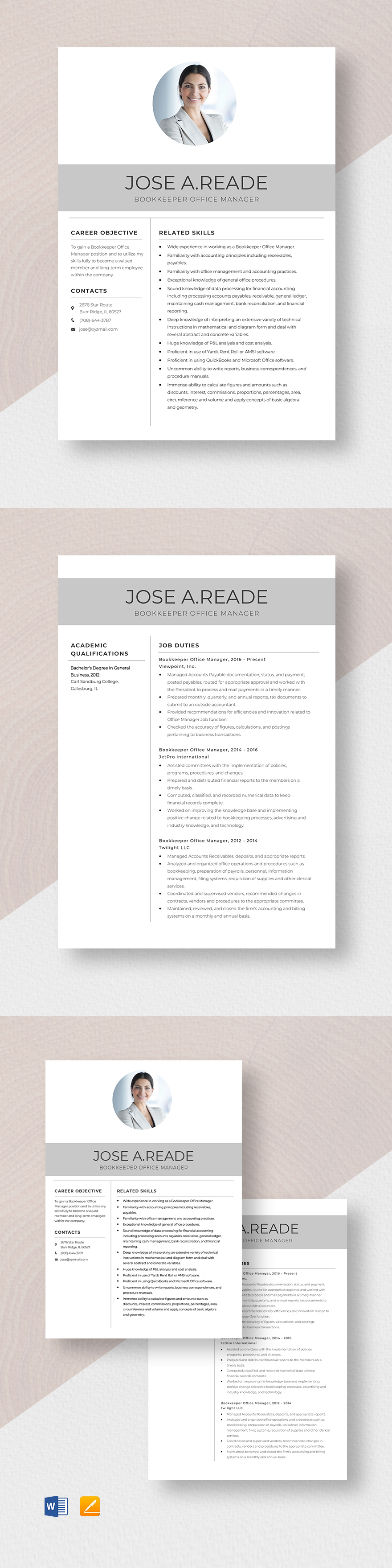 free-bookkeeper-office-manager-resume-template-word-apple-pages