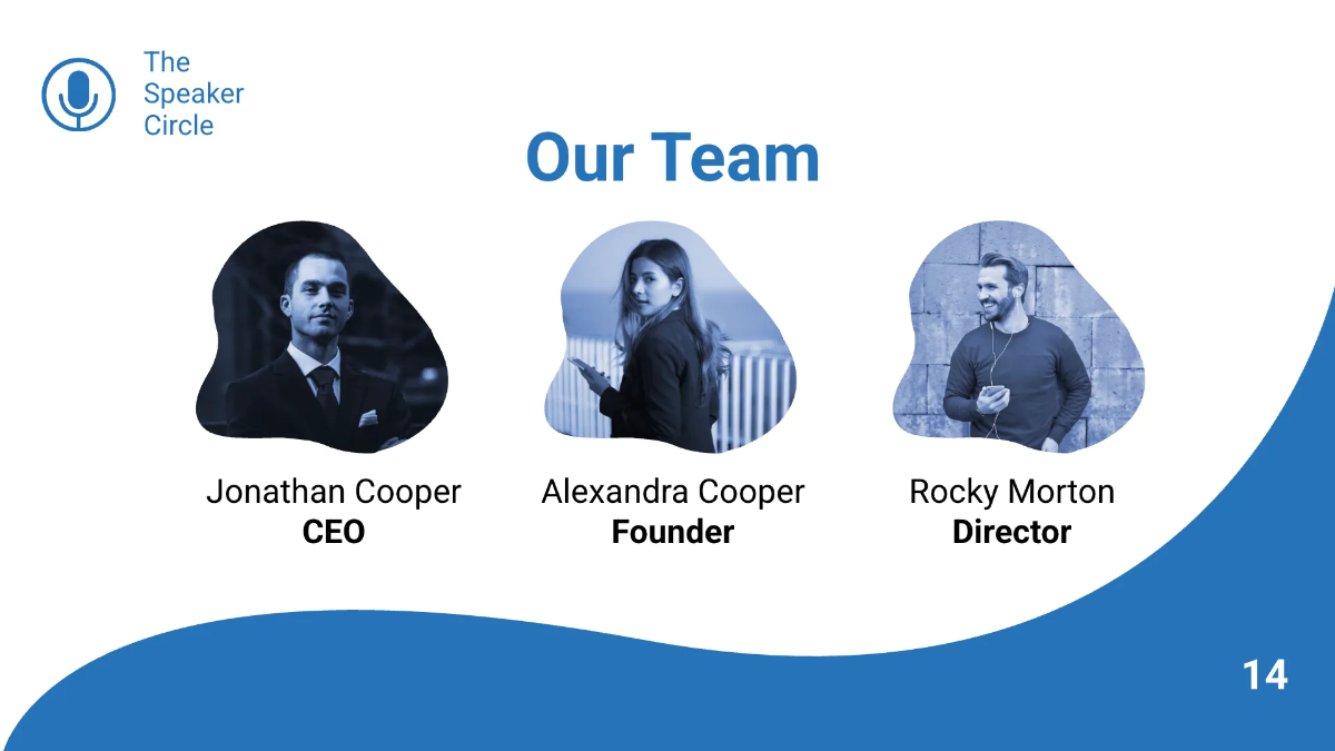 Free Speaker Presentation Template to Edit Online