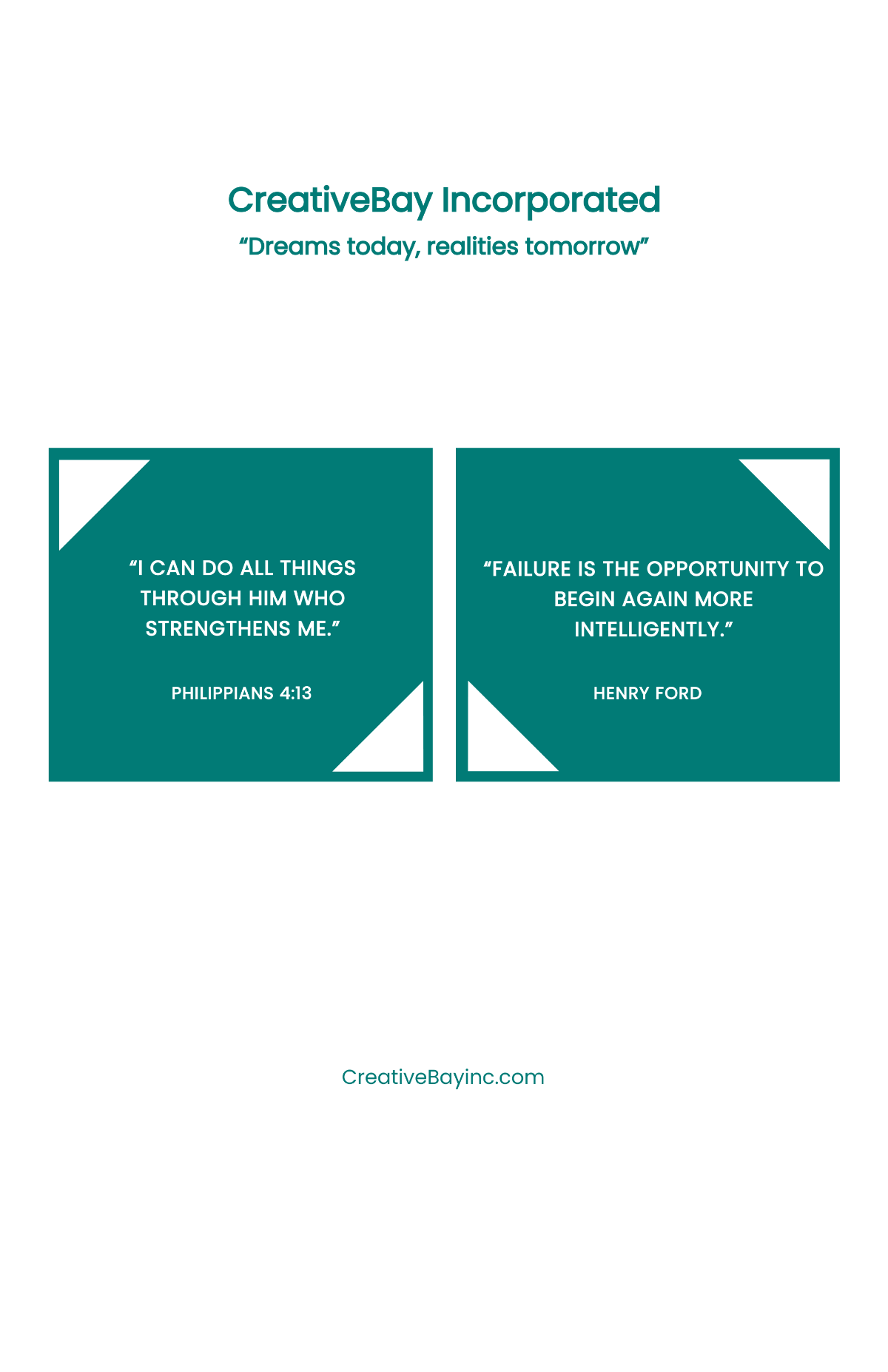 Motivational Quotes Poster Template