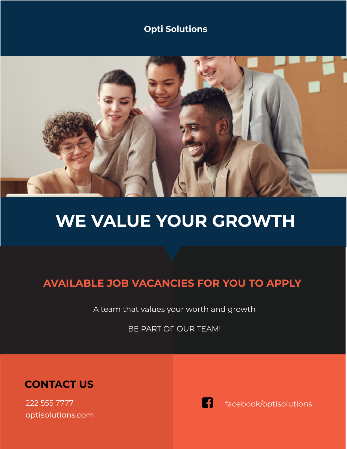 Free Job Vacancy Flyer Template