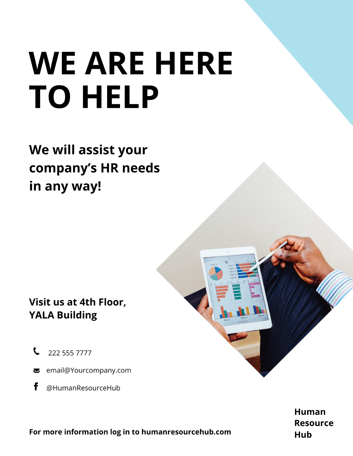 Free HR Services Flyer Template