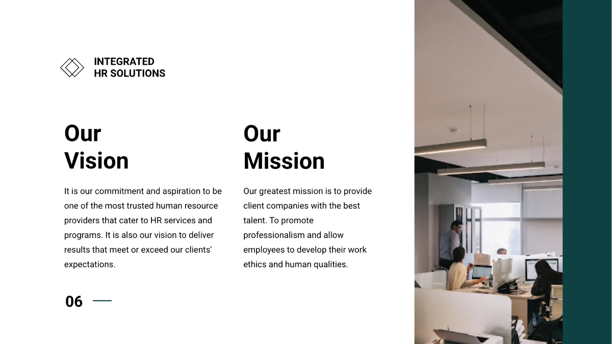 Free Sample HR Presentation Template to Edit Online