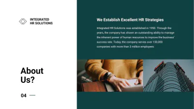Free Sample HR Presentation Template to Edit Online