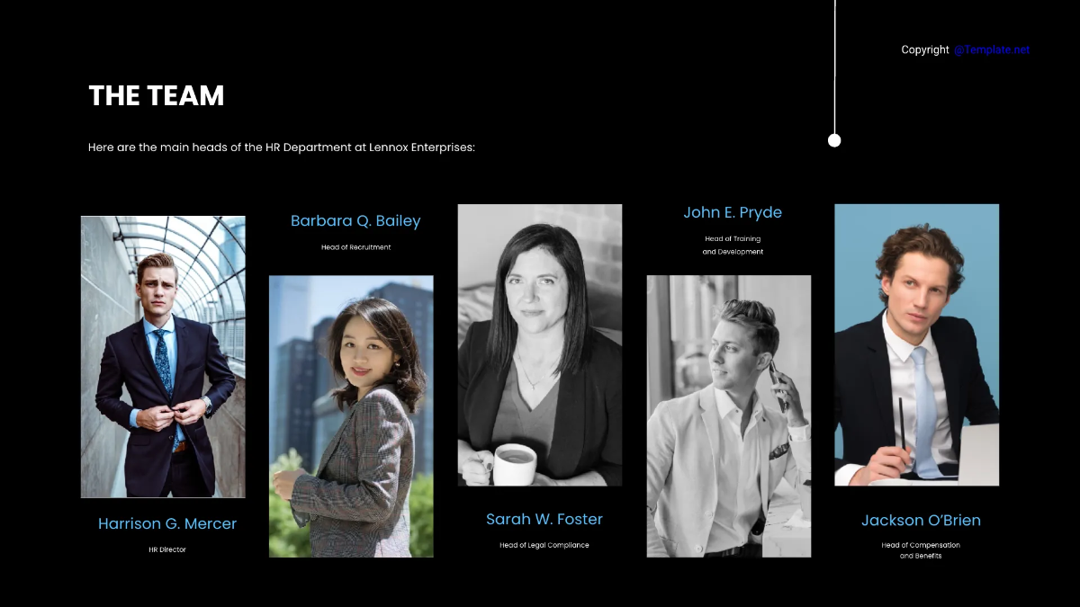 Free Modern HR Presentation Template to Edit Online