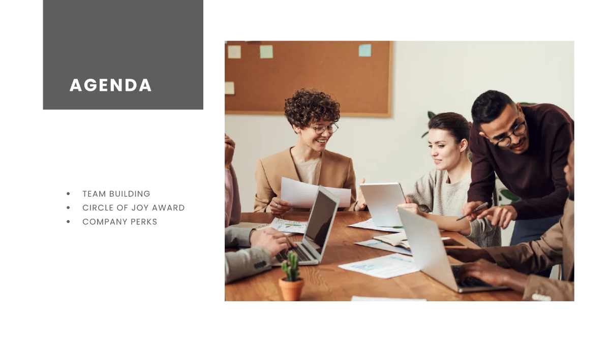 Free Simple HR Presentation Template to Edit Online