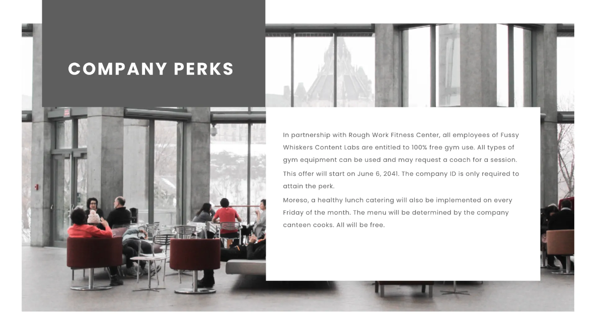 Free Simple HR Presentation Template to Edit Online