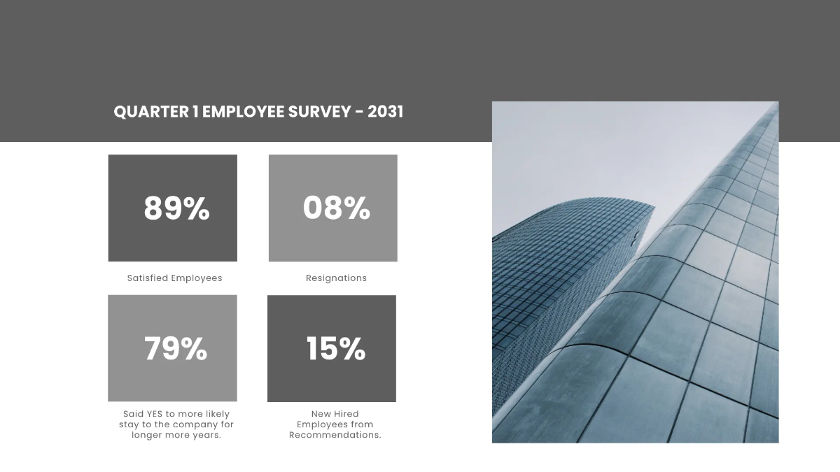 Free Simple HR Presentation Template to Edit Online