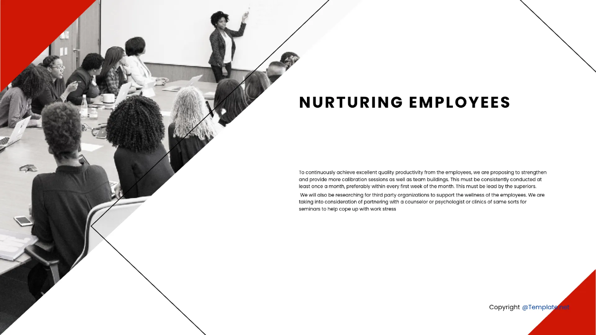 Free Basic HR Presentation Template to Edit Online