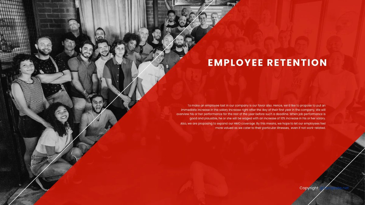 Free Basic HR Presentation Template to Edit Online