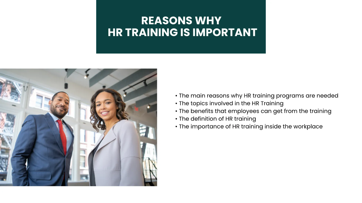 Free HR Training Presentation Template to Edit Online