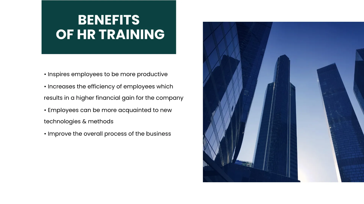 Free HR Training Presentation Template to Edit Online