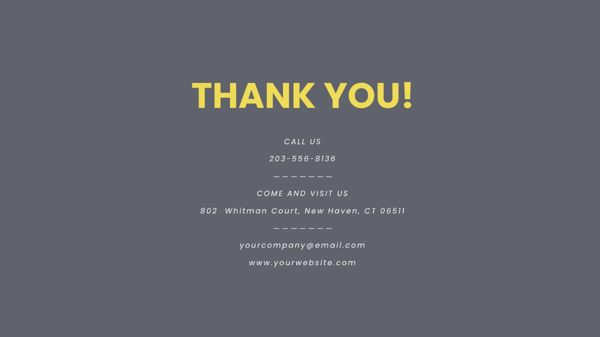 Free HR Management Presentation Template to Edit Online