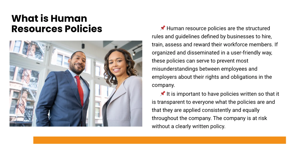 Free Policies Presentation Template to Edit Online