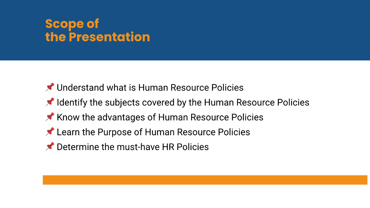 Free Policies Presentation Template to Edit Online