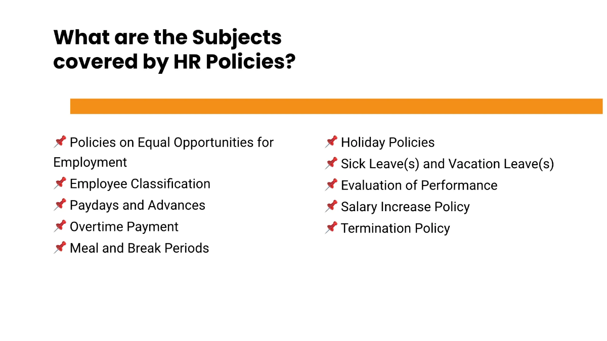 Free Policies Presentation Template to Edit Online