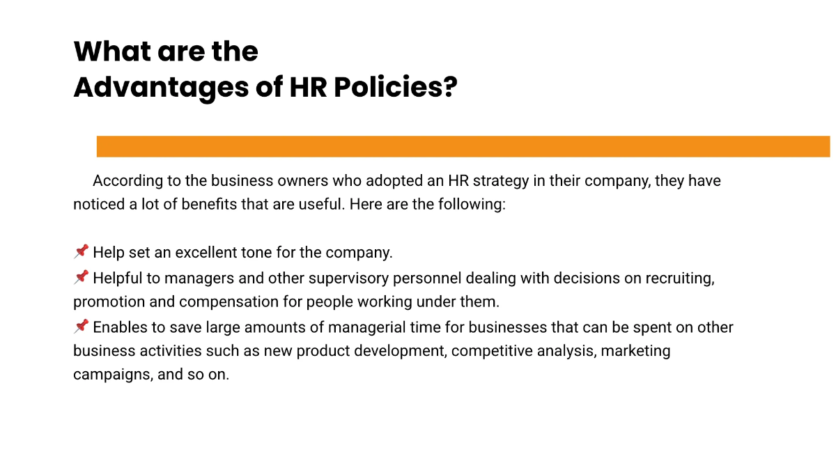 Free Policies Presentation Template to Edit Online