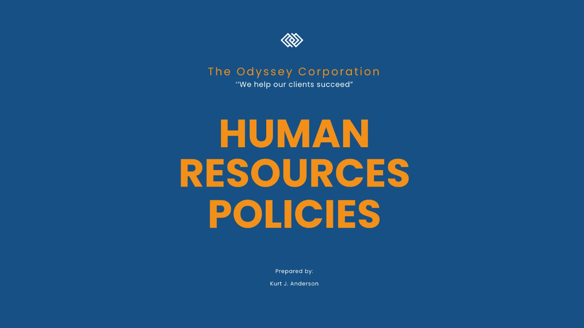 Free Policies Presentation Template to Edit Online