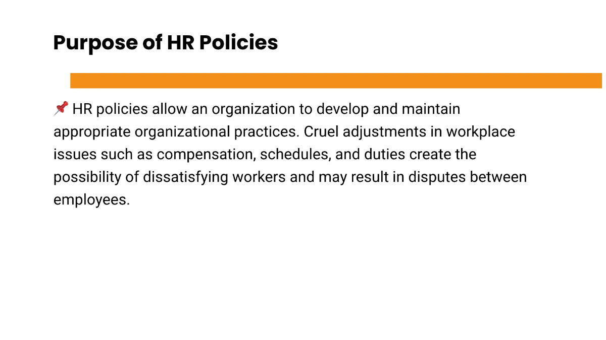 Free Policies Presentation Template to Edit Online
